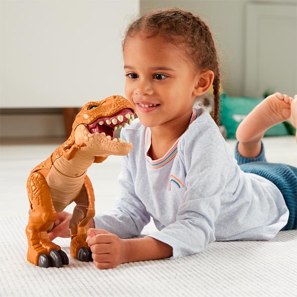Imaginext Jurassic World T-Rex Acción de Combate