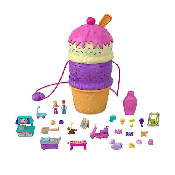 Polly Pocket mundos de sorpresas helado