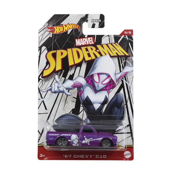 Hot Wheels vehículo temático Spider-man