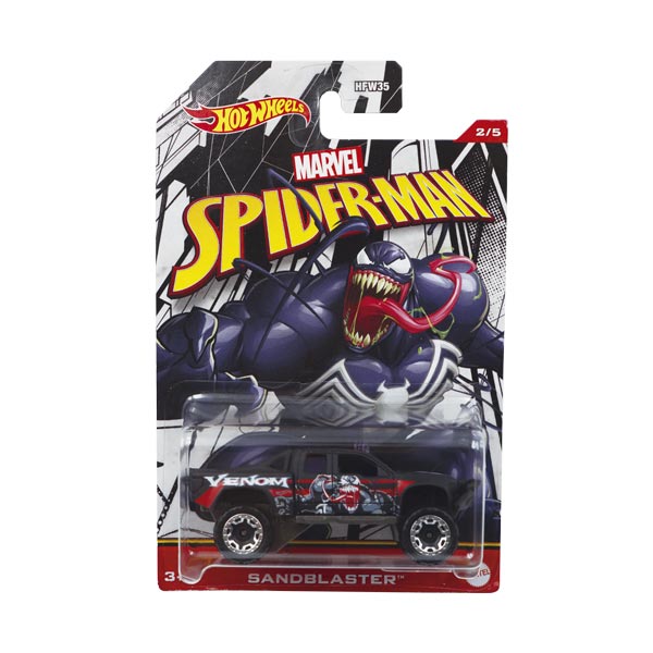 Hot Wheels vehículo temático Spider-man