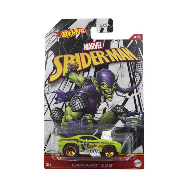 Hot Wheels vehículo temático Spider-man