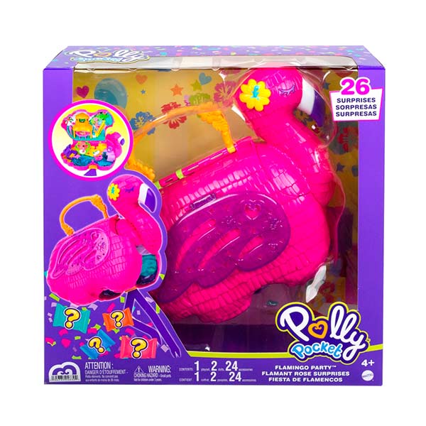 Polly pocket set de flamingo