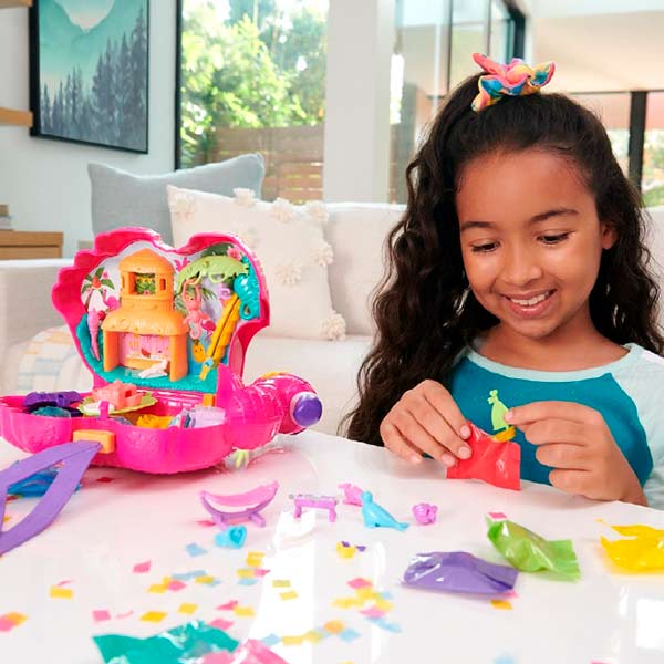 Polly pocket set de flamingo