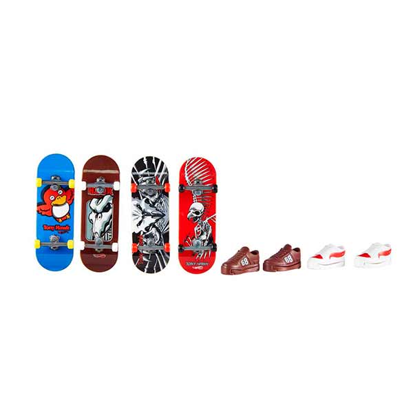 Hot Wheels patinetas + tenis sorpresa