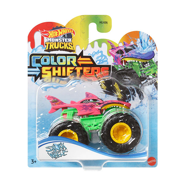 Hot Wheels Monster Trucks cambiadores de color