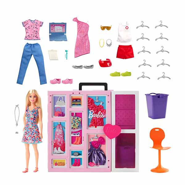 Barbie Set de juego Dream Closet Nuevo con Muñeca