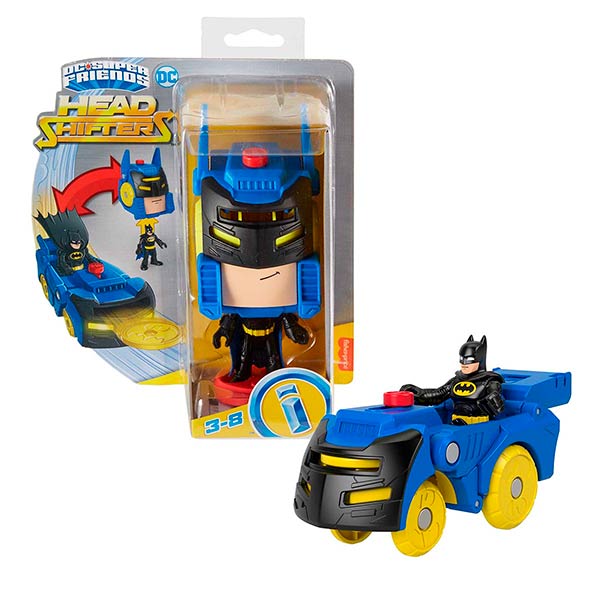 Figura Imaginext de Acción Head Shifters