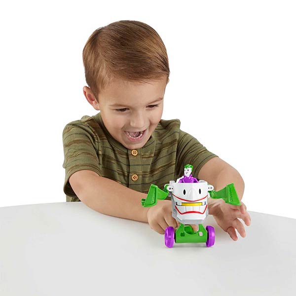 Imaginext figura super friends head shifters