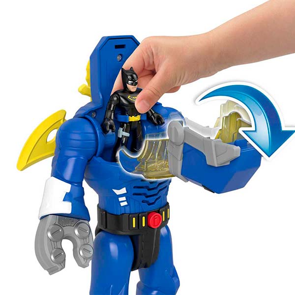 Imaginext figura Batman insider exo traje