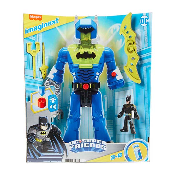 Imaginext figura Batman insider exo traje
