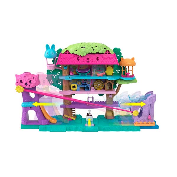 Polly Pocket aventuras casa de aventuras del árbol