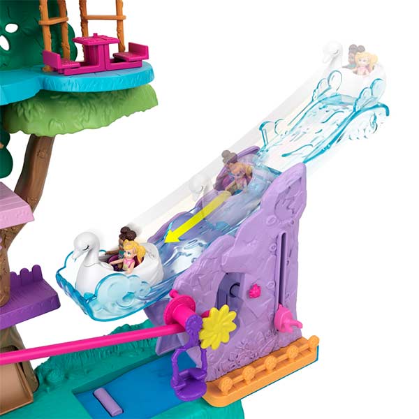 Polly Pocket aventuras casa de aventuras del árbol