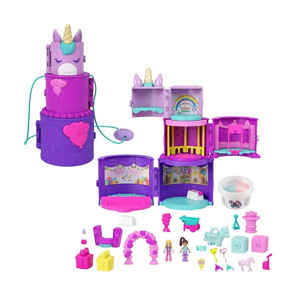 Polly Pocket mundo pastel de cumpleaños