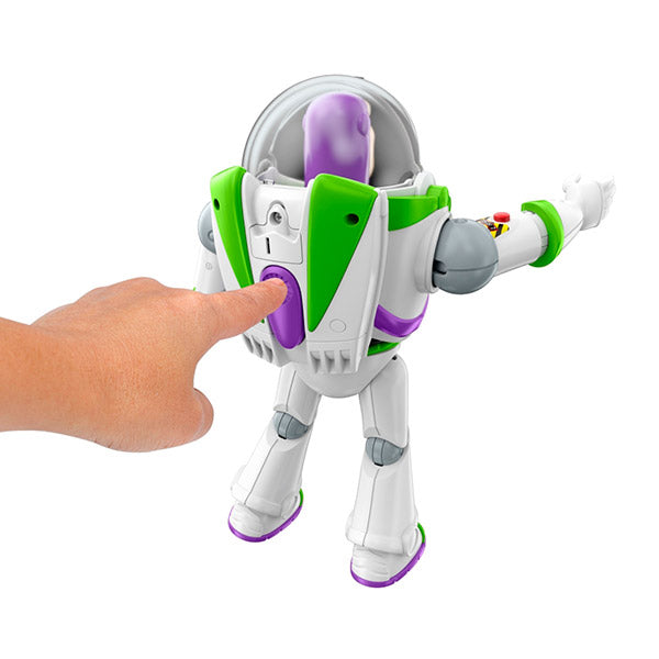 Disney pixar figura 12" Buzz Lightyear con movimiento