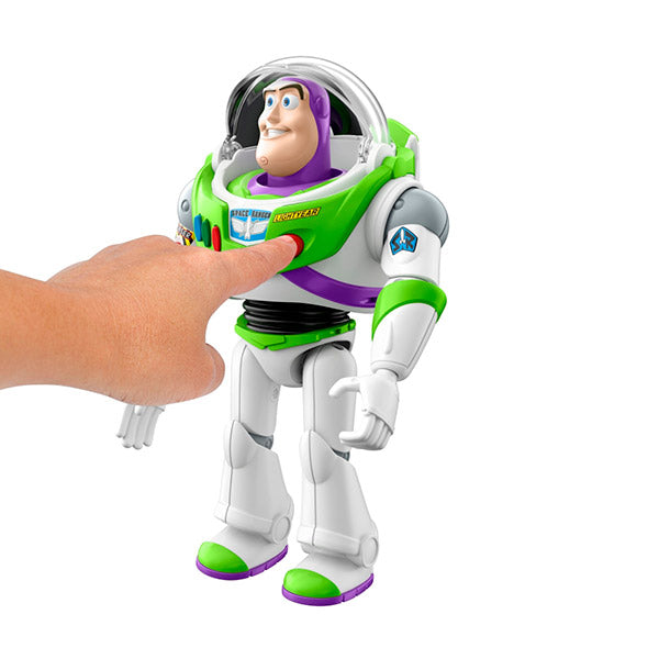 Disney pixar figura 12" Buzz Lightyear con movimiento