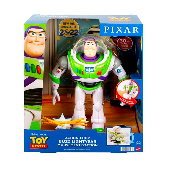 Disney pixar figura 12" Buzz Lightyear con movimiento