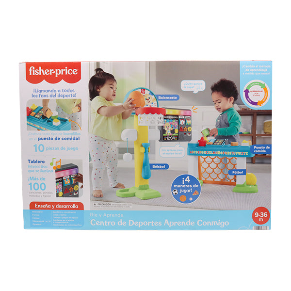 Fisher-Price Ríe y Aprende centro de deportes aprende conmigo