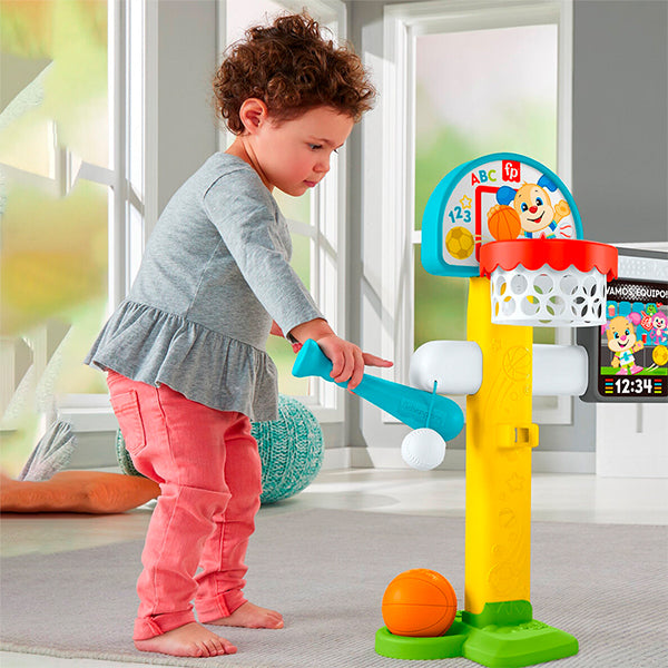 Fisher-Price Ríe y Aprende centro de deportes aprende conmigo