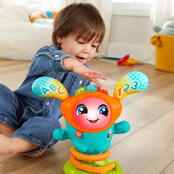 Fisher-Price DJ Bouncy salta y aprende