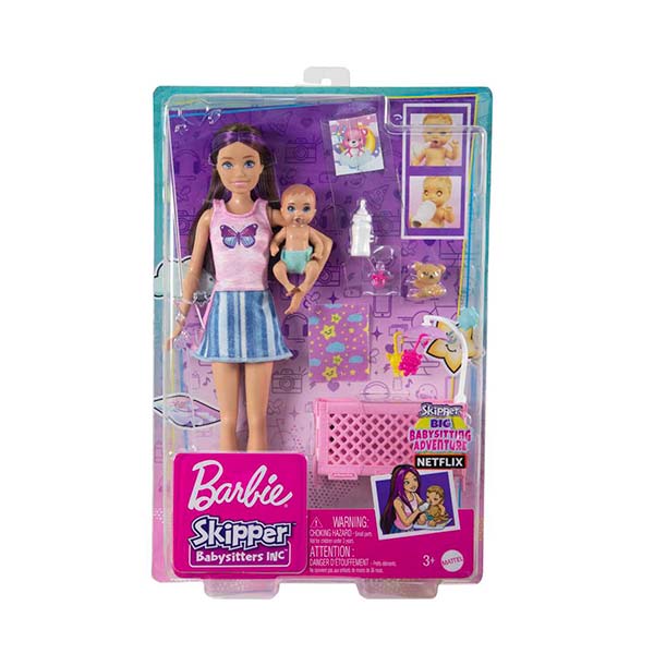 Barbie set skipper hora de dormir