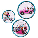 Barbie Set de juego muñeca con vehículo y bicicleta de montaña
