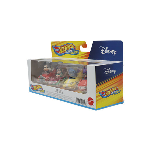 Hot Wheels Pack de 4 personajes Disney