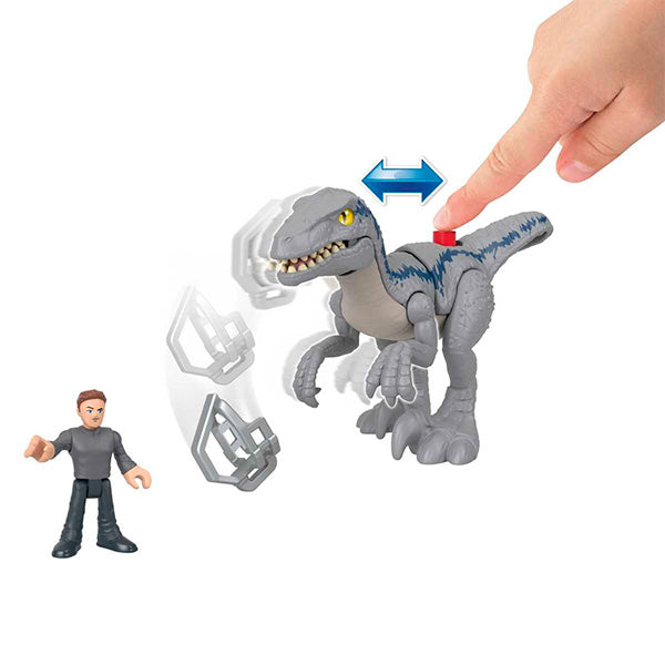 Imaginext Jurassic World Blue & Owen