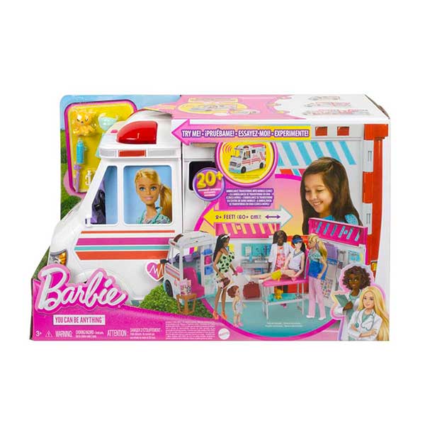 Barbie set clínica de atención médica