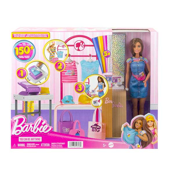 Barbie profesiones set de juego diseñadora de modas