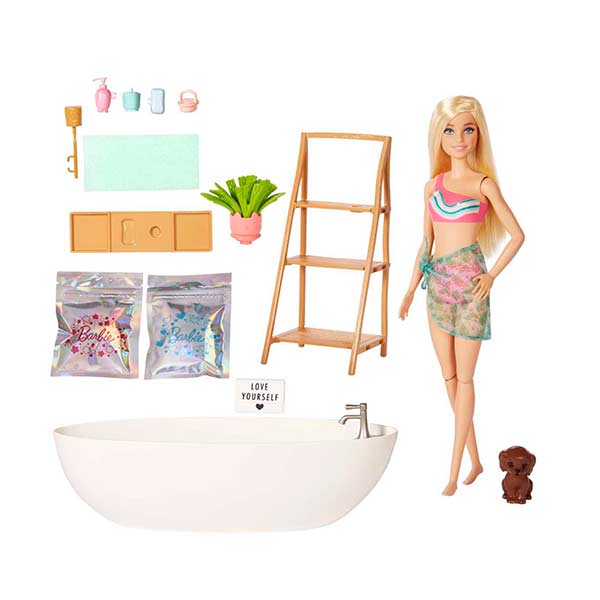 Barbie Set de juego baño de burbujas
