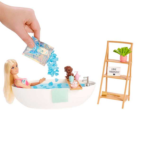 Barbie set de juego baño de burbujas