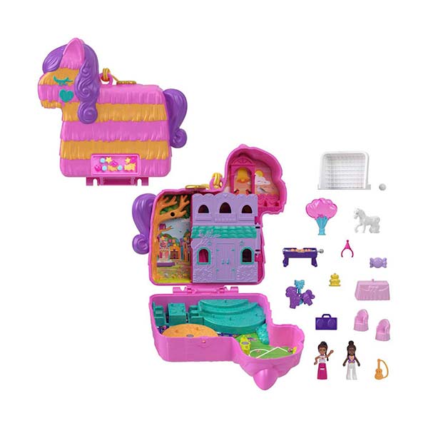 Polly Pocket compacto fiesta de piñata