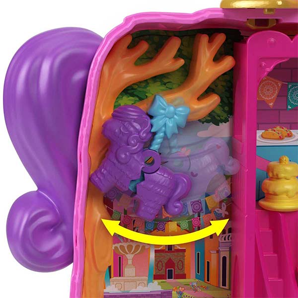 Polly Pocket compacto fiesta de piñata