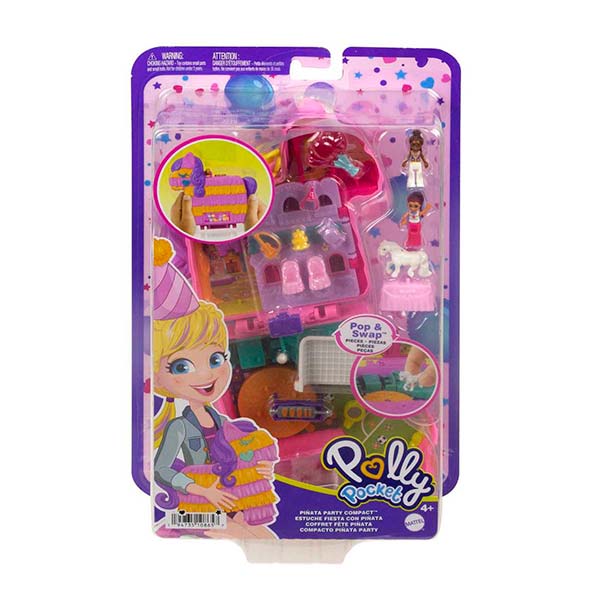 Polly Pocket compacto fiesta de piñata