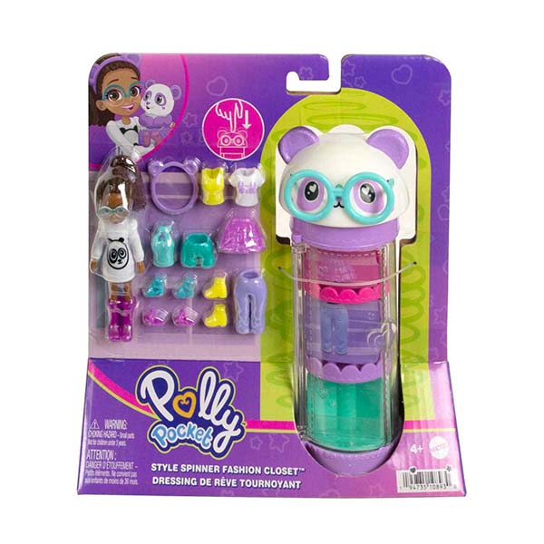 Polly Pocket set tubo de modas giratorio