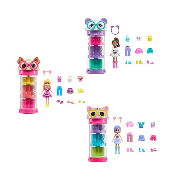 Polly Pocket set tubo de modas giratorio