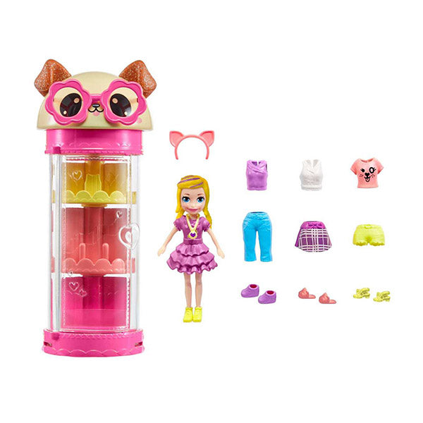 Polly Pocket set tubo de modas giratorio