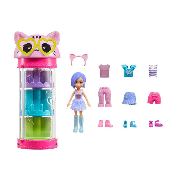 Polly Pocket set tubo de modas giratorio