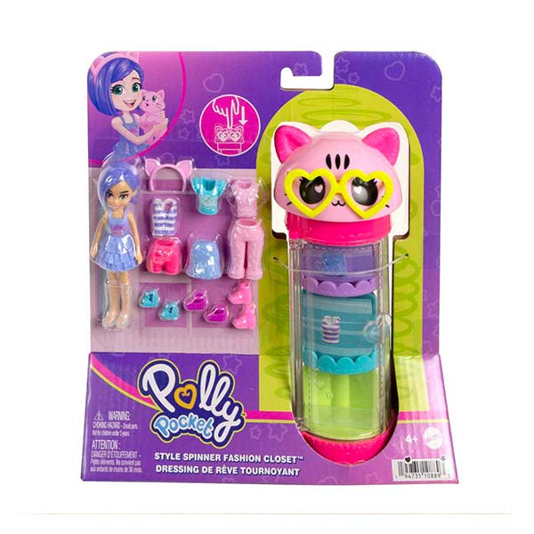 Polly Pocket set tubo de modas giratorio