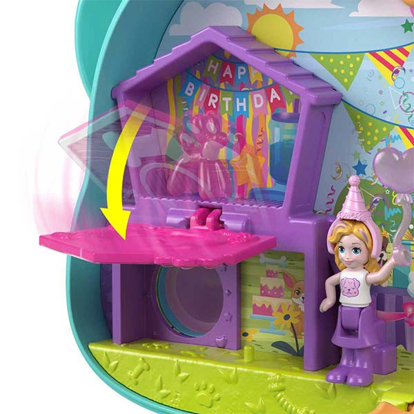 Polly Pocket cumpleaños de perrito