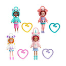 Polly Pocket muñeca hoodie amigos