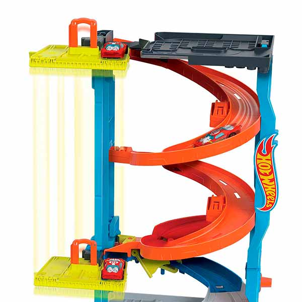 Torre Carreras Doble Altura Hot Wheels