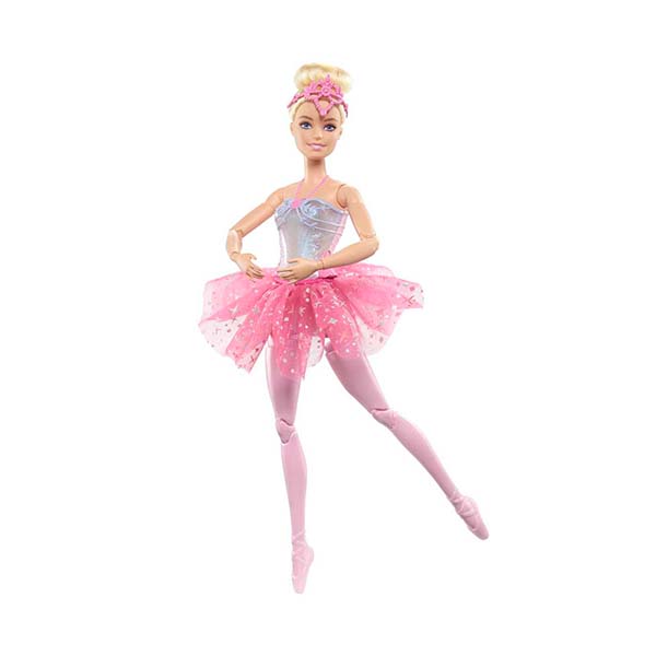 Barbie Dreamtopia bailarina luces brillantes tutú rosa