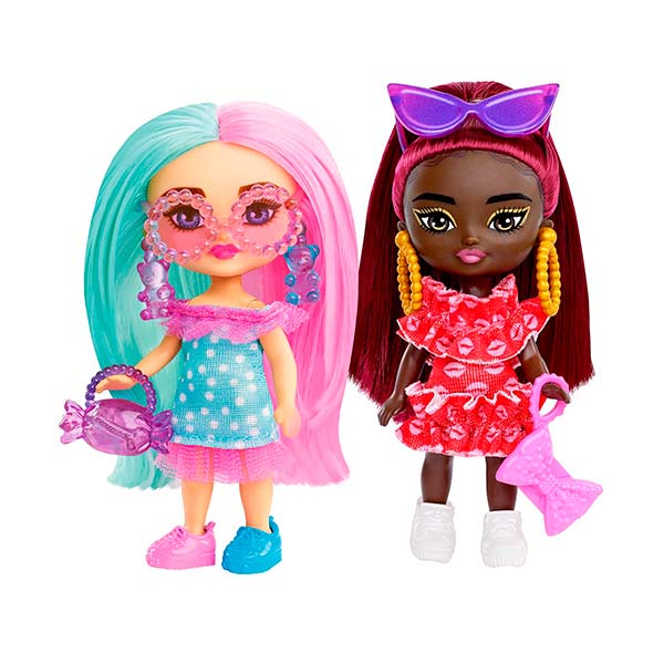 Muñeca Barbie Extra Mini Minis Atuendos Fashion