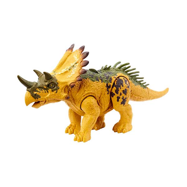 Jurassic World dinosaurio Regaliceratops rugido salvaje