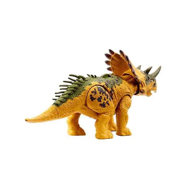 Jurassic World dinosaurio Regaliceratops rugido salvaje