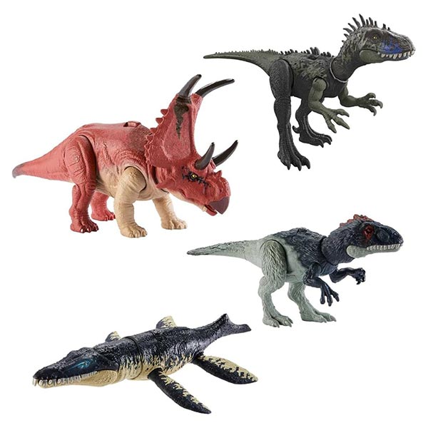 Jurassic World dinosaurio rugido salvaje surt