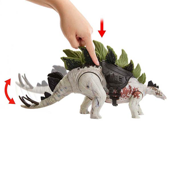 Jurassic World Stegosaurus rastreador