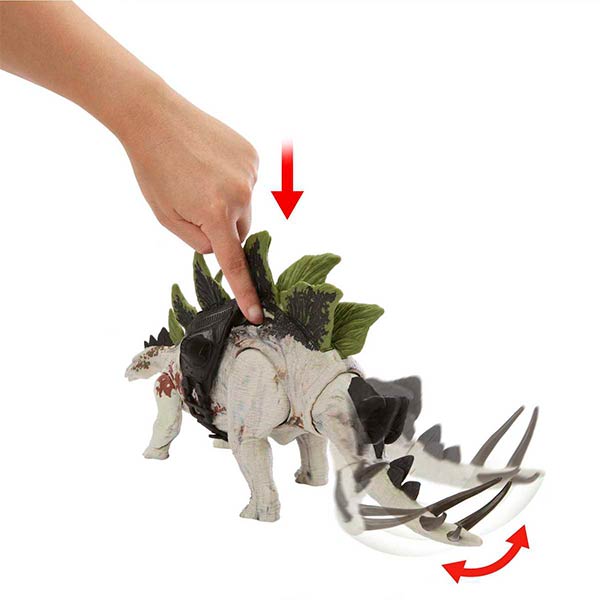 Jurassic World Stegosaurus rastreador