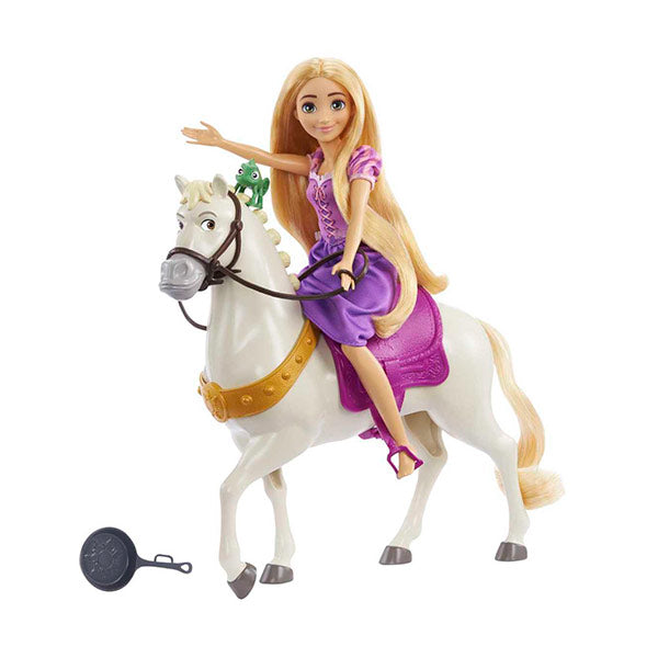 Disney princesa Rapunzel y Maximus